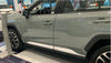 Toyota RAV4 ABS Chrome Body Door Sill Molding Cover Trim (2019-2022)