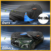 BMW i4 (2022-2024) Black Blue Waterproof Car Cover 210D-PU