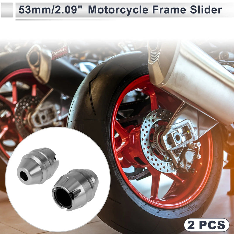 16mm Aluminum Alloy Motorcycle Slider Frame 2 x