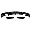 BMW 3-Series F30 F31 F35 M-Sport 3 x Glossy Black Rear Splitter Lip (2012-2019)