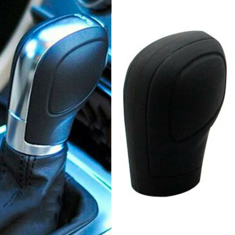 Car - Black Silicone Gear Shift Knob & Hand Brake Cover Set (All Years)