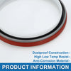 Dodge 12V 24V 4B 4BT 6B 6BT Rear Crankshaft Oil Seal & Sleeve Kit (1998-2002)