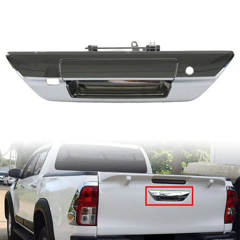 Toyota Hilux Revo Chrome Tailgate Handle with Camera (2015-2018)