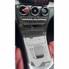 Benz W205 C300 2019-2020 Replace Carbon Fiber Center Console Panel Parts