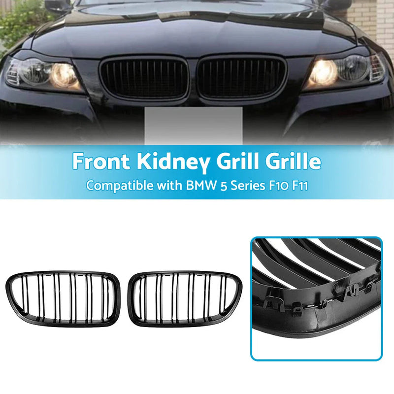 BMW 5 Series F10 F11 Bumper Grill (2010-2017)