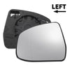 Ford Focus Left Side White Mirror Glass Aspherical Non-Heated (2000-2018)