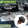 Car / Motorcycle 2 x M12x1.25 Aluminum Oil Drain Plug W/ Gasket