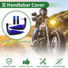 Motorcycle Hand Grips Cover Kit / Hand Grips Blue Aluminum Alloy