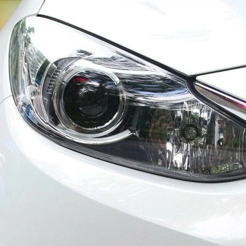 Vinyl Headlight Lamp Protector Film Sticker Anti-Scratch Transparent Sheet Car