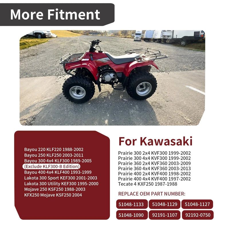 Kawasaki Prairie 400 Fuel Tank Cap Tube (1997-2002)