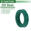 Oil Seal / 25x35x8mm (5 Pcs) / Seal Ring Rotary Shaft TPU Green