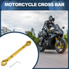 Motorcycle Cross Bar Handlebars 31cm/12.20in Gold Tone Handlebar