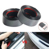 3CM1M Car Sticker Carbon Fiber Rubber Door Sill Protector Edge Guard Strip