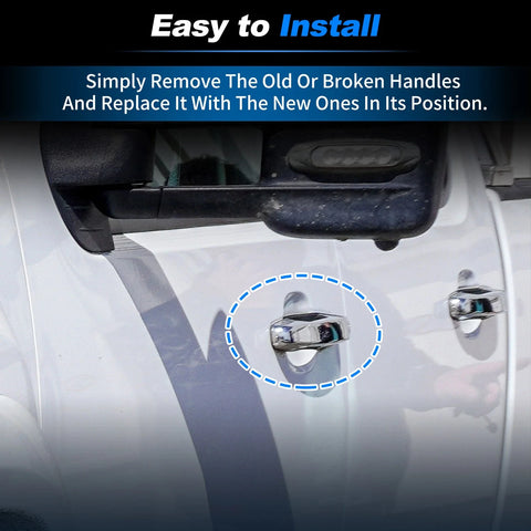 Chevrolet Silverado Rear Left Exterior Door Handle