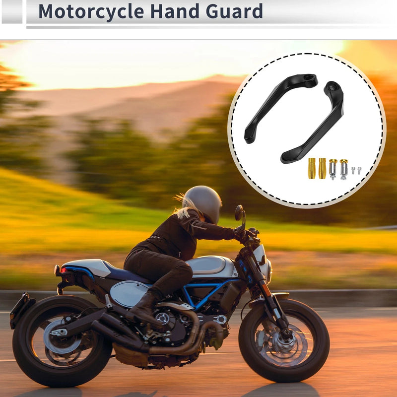 Motorcycles Universal Hand Guard Knuckle Guard Protector Golden