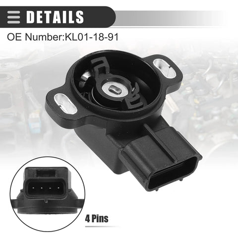 MAZDA MX-6 (1993-1997) Black Plastic Throttle Position Sensor