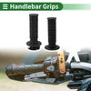 Motorcycle 7/8" 22mm Hand Grips Black