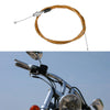 ATV Quad 120cm Gold Tone Throttle Cable Wire
