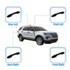 Ford Explorer (2020-2022) Black Accessories 4 x Side Door Handle Cover Trim