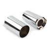 Harley Touring Electra Street Tri Glide Chrome Fork Slider Covers (2014-2023)