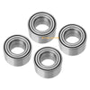Arctic Cat 500 650 700 1000 Wheel Bearing 4 x Front & Rear W/Circlip