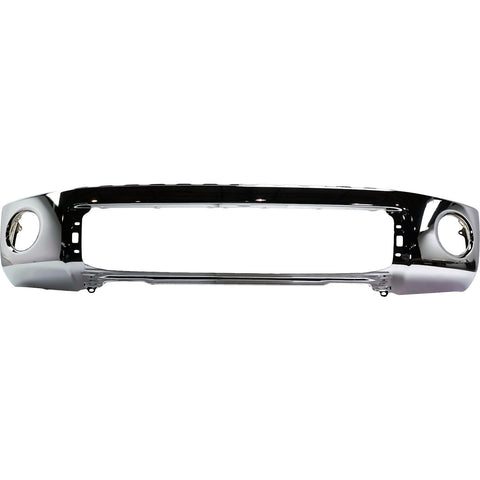1-Piece Front Bumper For Toyota Tundra 2007-2013 Bright
