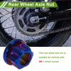 Cars / Motorcycles / Bicycles 4 x Wheel Axle Nut M6x1