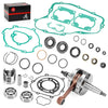 Kawasaki KX100 (2006-2013) Crankshaft Piston Gaskets Engine Rebuild Kit