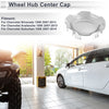 Chevrolet Silverado 1500 (2007-2013) 4x Silver Tone Wheel Hub Cap