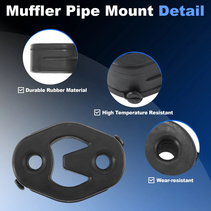 Ford B-Max Fiesta EcoSport 4 x Muffler Rubber Hangers (2012-2019)