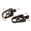 Harley Dyna Sportster Fatboy CNC Wide Fat Foot Pegs (2000-2023)