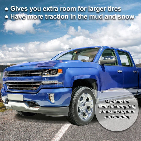 Silverado 1500 / Sierra 1500 Front Leveling Lift Spacers 2 inch (2007-2019)