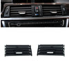 BMW 1 2 3 4 Series F20 F22 F30 M3 F32 F82 M4 2 x Center Air Vent Grills (2012-2020)