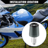 Honda Titanium Tone 2 x Handlebar End Plug Grips 7/8" 22mm