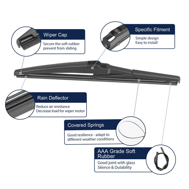 Chevrolet HHR Rear Windshield Wiper Blade Replacement (2006-2011)