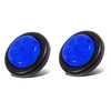 Truck Trailer 4 x Blue Side Marker Lights (Clearance)
