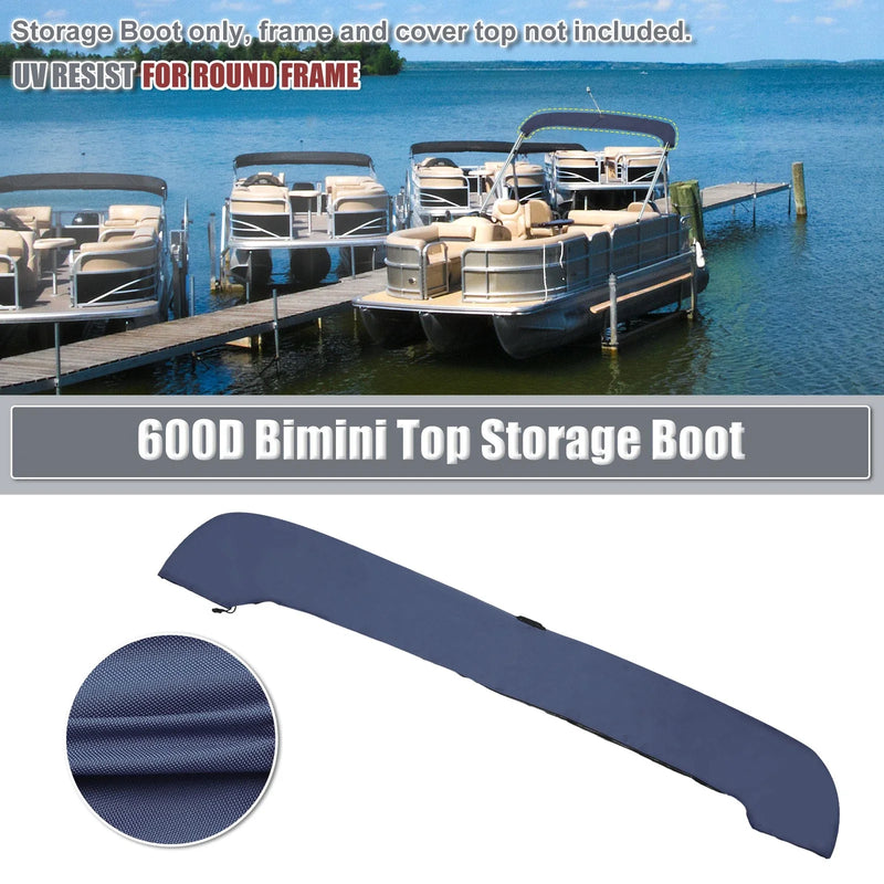 Boat Bimini Boot Cover / 91-96" Width / Storage Boot Cover
