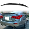 Infiniti Q50 Sedan Black Obsidian ABS Boot Spoiler (2014-2023)