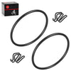 Honda Z50R Front Number Plate Mount Clips (1979-1987)