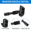 BMW 740iL 740i Front Passenger Side Headlight Washer Nozzle