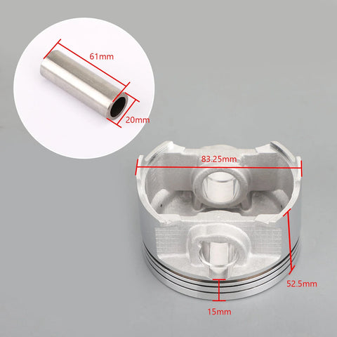 Suzuki AN 400 Burgman Piston Complete Kit 83.25mm +0.25 (1999-2006)
