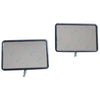 Toyota Landcruiser / Hilux 70 / 75 / 78 Ute 1968-2020 L+R LH+RH Mirror Heads Pair