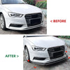 Audi A3 8V Carbon Look Front Bumper Spoiler Lip (2013-2016)