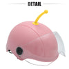 Car Motorcycle Bike Helmets Yellow Universal Roof Ornament Antenna Shape