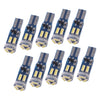 Car Instrument Panel 10 x T5 LED Dashboard Gauge Light Bulbs (2017-2018)