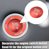 Dodge Charger Challenger Durango Engine Push Start Button Sticker Kit (2015-2023)