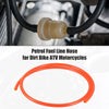 Motorcycle Dirt Bike 0.31'' x 3ft Red Fuel Vent Line Hose