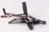 Kawasaki Ninja ZX6R (2005-2008) Black CNC Racing Rearsets Foot Pegs