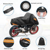 Harley Dyna FXD FXDF Iron 883 Black Half Cover Waterproof Motorcycle
