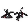 Kawasaki Z900 2021-2023 Aluminum Rear Sets Footpegs (2 x Black)